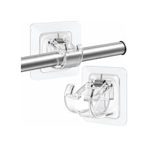Kyrotech Kendinden Yapışkanlı Yaylı Boru Tutucu Halka 2 Li Set, Mandallı Boru Sabitleme Klipsi,