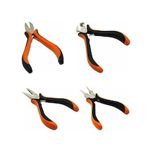 Aee 4 Lü Mini El Aletleri Seti 125 Mm Yaylı Pense Seti Yan Keski Kargaburun Kerpeten Alet Seti