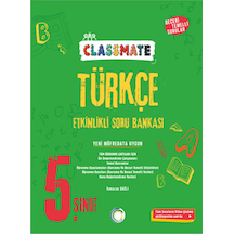 5 Sınıf Classmate Türkçe Etkinlikli Soru Bankası