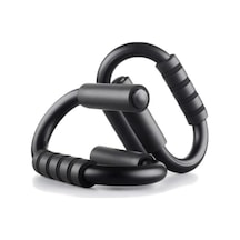 Zauss Siyah Push Up Stands Profesyonel Şınav Karın Kası Egzersiz Spor Aleti
