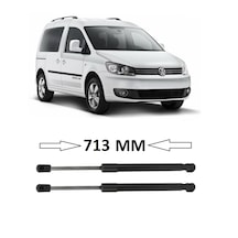Volkswagen Vw Caddy 2004-2015 Uyumlu Sağ + Sol Takım Bagaj Amortisörü 2 Adet 713mm 2k0827550 Bagaj Amortisörü