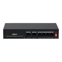 Dahua Pfs3006-4et-36 4 Port 10/100 + 2 Port 10/100 Uplınk 36w Poe Metal Kasa Swıtch
