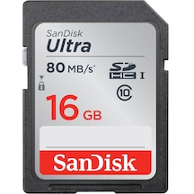 Sandisk Ultra 16 Gb 533X Sd Hafıza Kartı ( 80Mb/S )