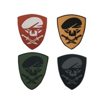 Terrien Premium Askeri Motif Silikon Arma Taktiksel Ürün Single Sword Komando Bere- Plastik - Peç Çok Renkli