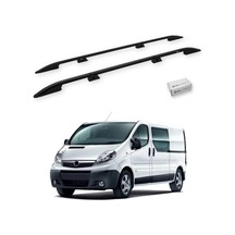 Turtle Opel Vivaro X83 2001-2014 / Kısa Şasi Tavan Çıtası Crown Siyah