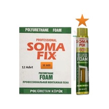 12 Adet 600 gr Somafix Poliüretan Köpük Montaj Kapı Pencere