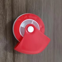 Fochsia 1 Adet Kırmızı Plastik Pizza Pasta Kıvırma Aparatı Gıda Güvenliği Pişirme Ve Dekorasyon Aracı