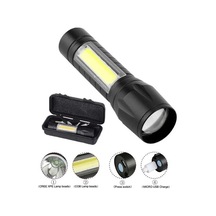 Powerdex Pd-5568 Usb Şarjlı Mini El Feneri Siyah