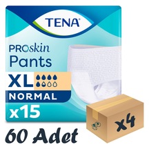 Tena Proskin Pants Normal Emici Külot XL 5.5 Damla 4 Paket