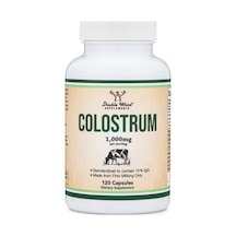 Double Wood Colostrum 120 Capsules 1,000mg Per Serving Bovi...