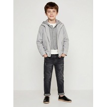 Xo Kids Erkek Çocuk 3lü Alt Üst Takım 6-9 Yaş 13201 Gri