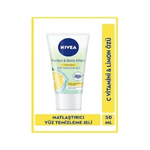 Perfect & Matte C Vitaminli Doğal Limon Özlü Yüz Temizleme Jeli 50 Ml