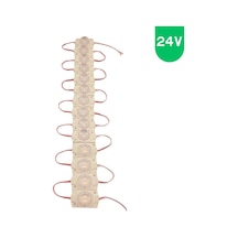 20 Adet 24 Volt 1.5 Watt Tek Lensli Günışığı 3030 Led Modül Ip65