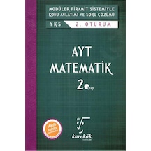 Karekök Yayınları Ayt Matematik 2. Kitap 2. Oturum Yni