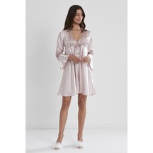 Pierre Cardin Kadın Altılı Saten Çeyiz Seti 6325 - Pudra