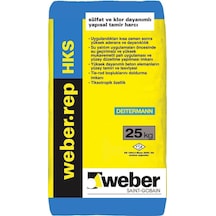 Weber Rep HKS Elyaflı Yapısal Tamir Harcı 25 kg( R4 Sınıfı)