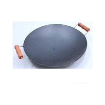 Feris Kavurma Sac 40 Cm Çift Taraflı Saç Kavurma Gözleme Sacı Ahşap Kulp Fr40 Diğer