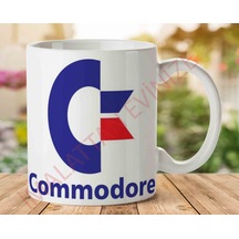 Commodore Baskılı Seramik Kupa Bardak
