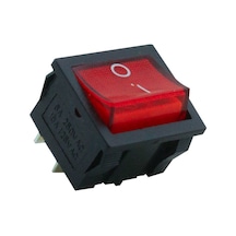 Orta Boy Işıklı Anahtar On-Off 4 Pin Ic-126