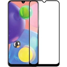 Samsung Uyumlu Galaxy A70S Tam Kaplayan Temperli Ekran Koruyucu Cam