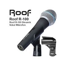 Roof R-100 Dinamik Mikrofon El Mikrofonu El Mikrofonu