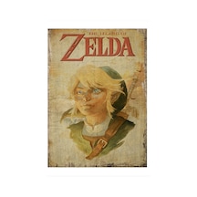 Bedeko Zelda Hediyelik Mdf Tablo 35 Cm X 50 Cm