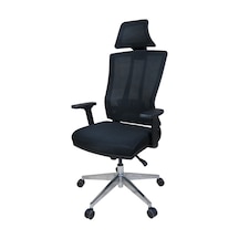 Uzayofismobilyaları Uzay Ofis Air-X Müdür Koltuğu - Ayarlı Kolçak - Siyah