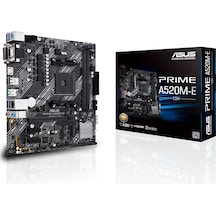 Asus Prime A520M-E/CSM AMD A520 4400 MHz DDR4 Soket AM4 mATX Anakart