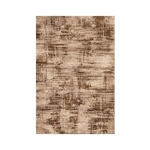 Kartela Halı Riva Halı Kaymaz Taban Makinede Yıkanabilir Halı Kahverengi - 200 X 300 Cm