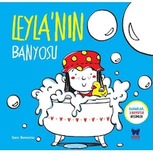 Leyla'nın Banyosu - Kapaklar 3 Boyutlu Resimler - Sara Benecino - Net Çocuk Yayınları