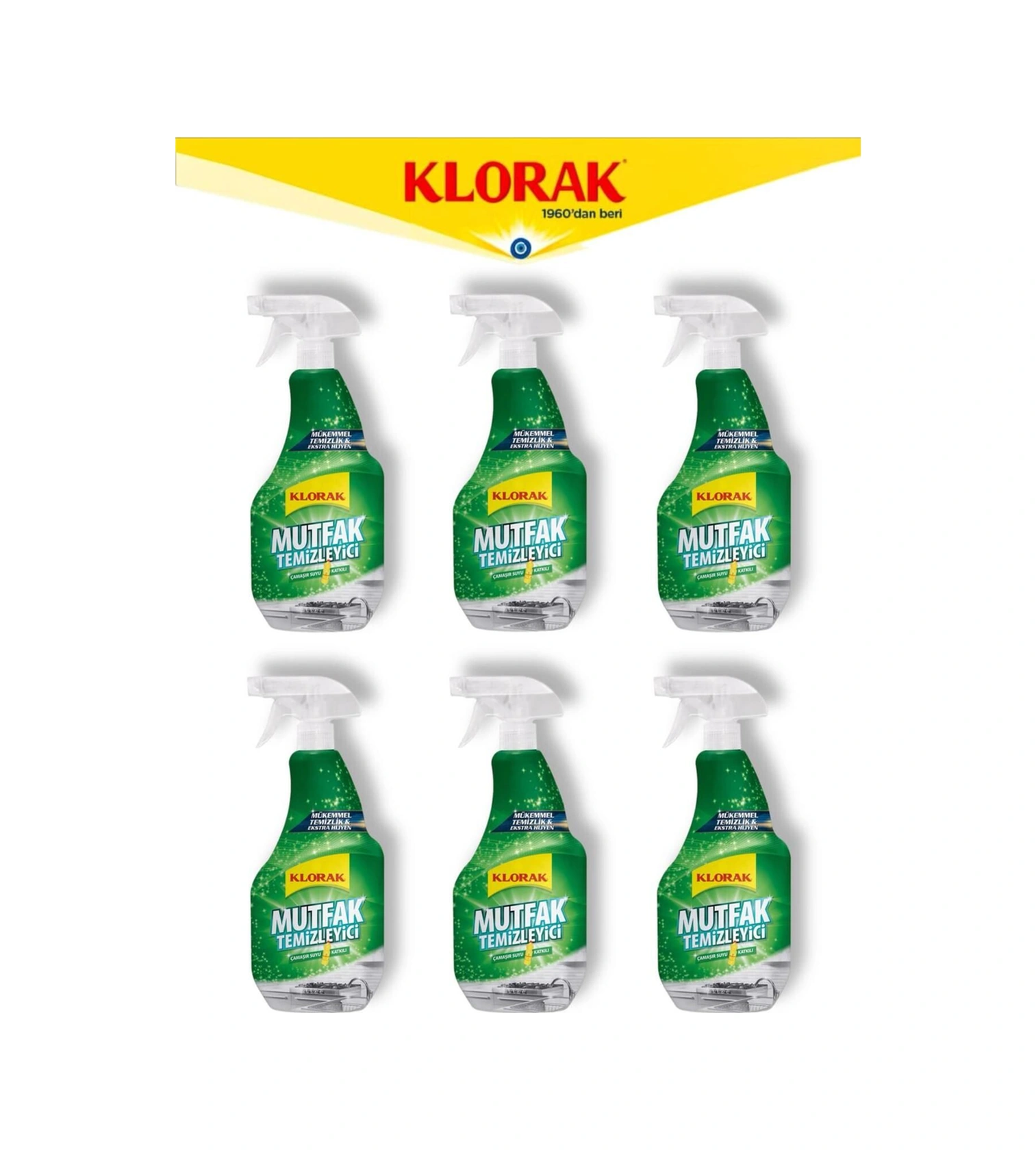 Mutfak Temizleyici 750 Ml 6 Adet 6'lı