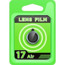 Newface Apple İphone 17 Air Raze Metal Kamera Lens - Mavi