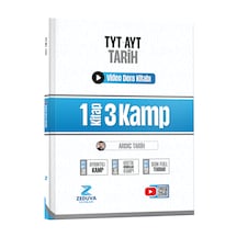 Zeduva Yayınları Ardıç Tarih TYT-AYT Tarih  1 Kitap 3 Kamp Video Ders Kitabı