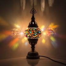 Dekoratif MOZAİK LAMBA KÜÇÜK BOY ABAJUR