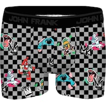 John Frank King Checker Erkek Boxer 001