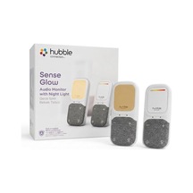 Hubble Sense Glow Bebek Telsizi, Gece Işıklı, 300m+ Menzil, Tls Şifreli, Dijital Ses Monitörü, 2'li Set Genel