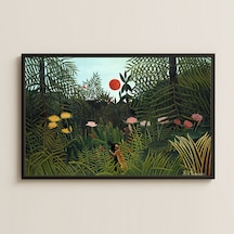Henri Rousseau Tropik Orman Uv Baskı Pvc Tablo
