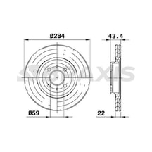 On Fren Aynası Dıskı Bravo I Iı Croma Doblo Idea Lınea Marea Stılo Alfa 155 1,2 / 1,3 / 1,4 / 1,6