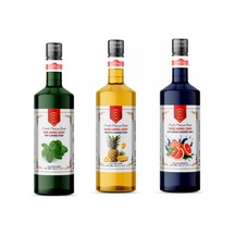 Nish Turunç Ananas Nane Aromalı Şurup 3 X 700 Ml - Pet Şişe