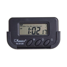 Kk-613d Dijital Küçük Masa-araba Saati-alarm-kronometre Çok Renkli