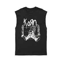 Startmore Adrift Korn Kesik Kol Tişört Kolsuz T-shirt Bkt5458 Siyah
