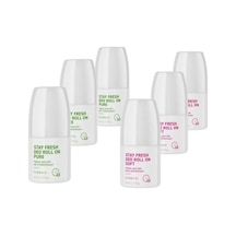 Stay Fresh Deo Roll On Pure 50 Ml 3x Adet Stay Fresh Soft 50 Ml Roll On 3 X Adet