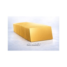 Rfgate Nfc Kart Dijital Kartvizit Ntag215 Gold - 50 Adet
