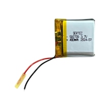 Li-polymer Pil 3.7v 400mah 1.5a Devreli Kullanım