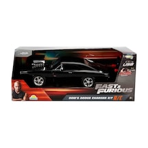 6492 1:16 Fast & Furious Dom S Dodge Charger R/t Usb Şarjlı Uzaktan Kumandalı Araba Çok Renkli