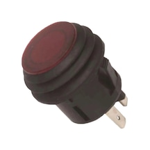 Ic-180w Basmalı Yuvarlak Kırmızı Işıklı Kalıcı Körüklü Anahtar 20a 12v Asw-29d