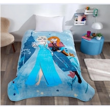 Taç Lisanslı Battaniye Frozen Flower Power Tek Kişilik
