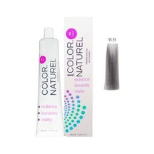 Color Naturel Kalıcı Saç Boyası 100 Ml 11.11 Yoğun Küllü Platin