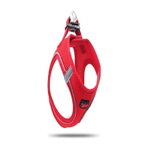 Tailpetz Airmesh Kedi Köpek Göğüs Tasması Kırmızı 3XS Kırmızı