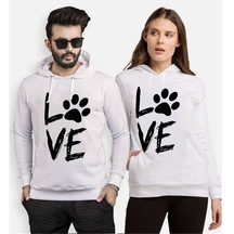 Tshirthane Love Pati Sevgili Kombinleri Kapüşonlu Kombini